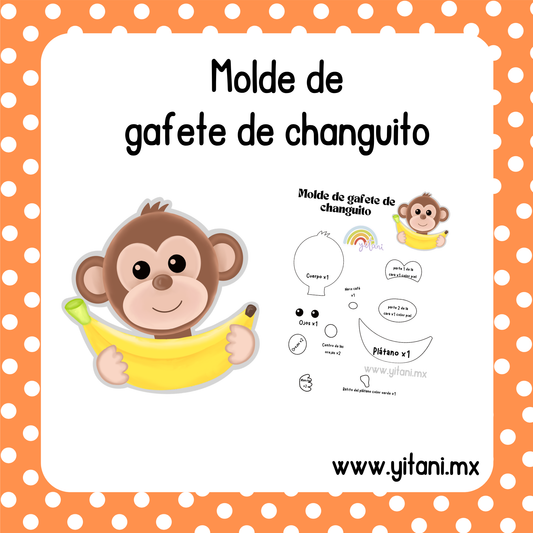 Molde de gafete de changuito